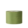 Light & Living Cilinder Lampenkap Velours - Olive Green - Ø30x21cm