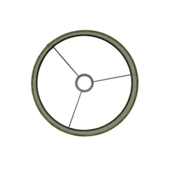 Light & Living Cilinder Lampenkap Velours - Olive Green - Ø30x21cm