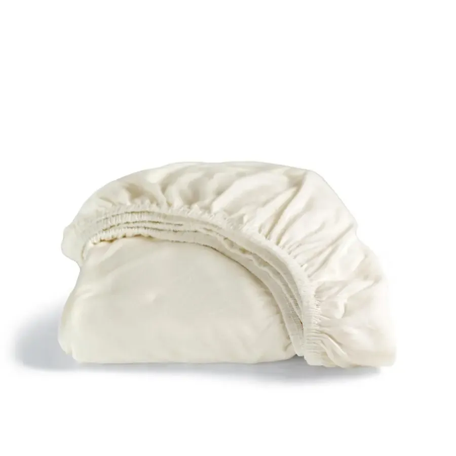 Hoeslakens-Cinderella - Hoeslaken (tot 25 cm) - Double Jersey - 180x220 & 200x200 - Ivory