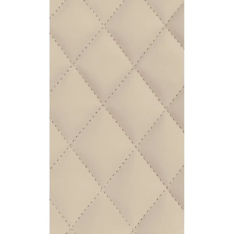CLP Barkruk Minosa zwart Frame - Kunstleer - creme