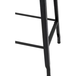 CLP Barkruk Peony zwart Frame - Metaal - zwart