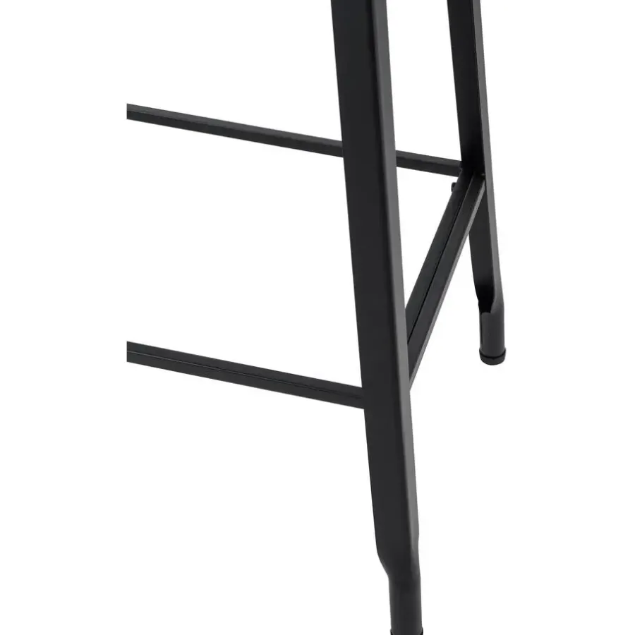 CLP Barkruk Peony zwart Frame - Metaal - zwart