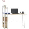 Bureaus-CLP Bureau Poe 111x120x44 cm - esdoorn