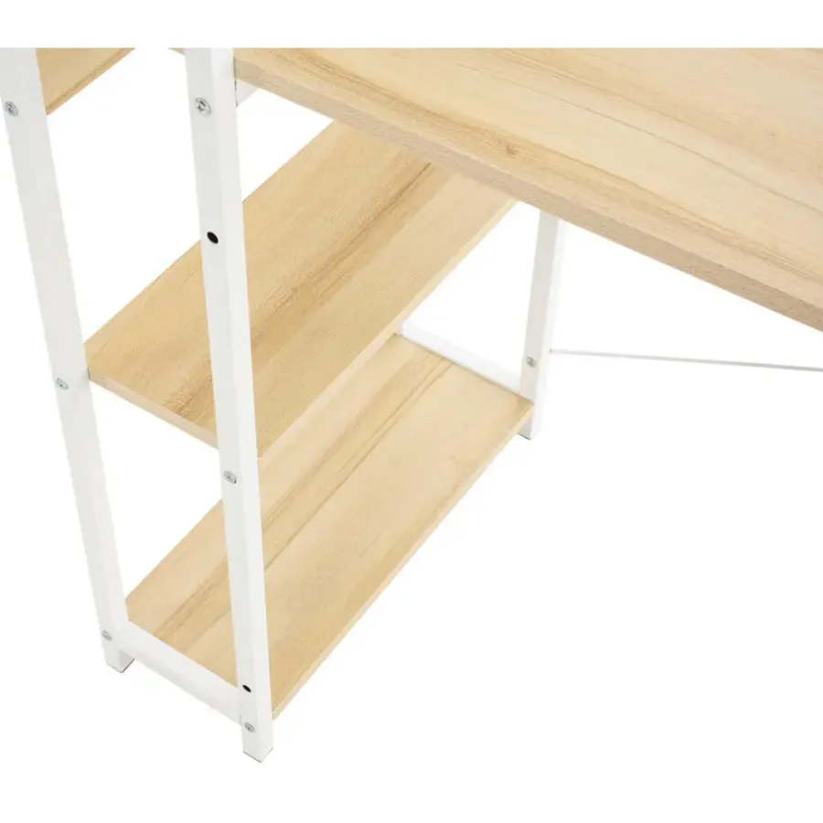 Bureaus-CLP Bureau Poe 111x120x44 cm - esdoorn