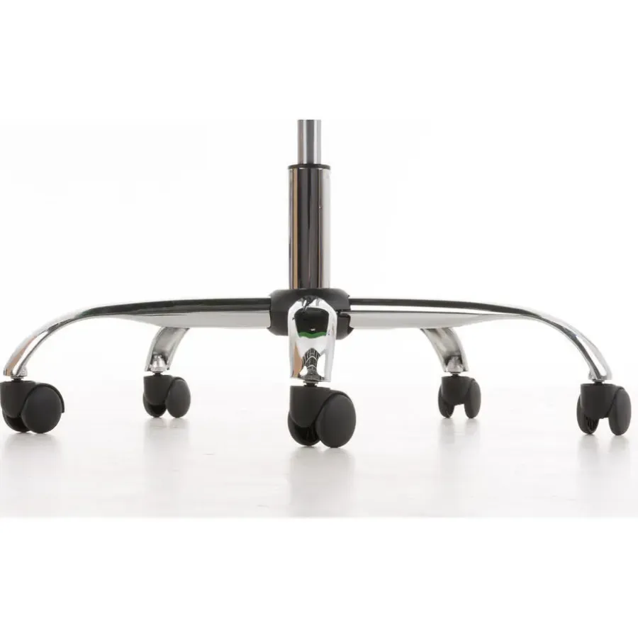 Bureaustoelen|Bureaustoelen-CLP Bureaustoel Apoll XL chroom Frame - Kunstleer - wit