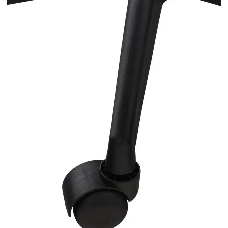 Bureaustoelen|Bureaustoelen-CLP Bureaustoel Auburn zwart Frame - Microfiber - zwart