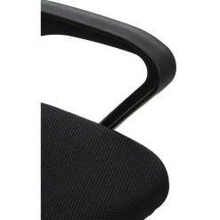 Bureaustoelen|Bureaustoelen-CLP Bureaustoel Auburn zwart Frame - Microfiber - blauw