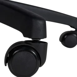 CLP Bureaustoel Garston zwart Frame - Microfiber - zwart