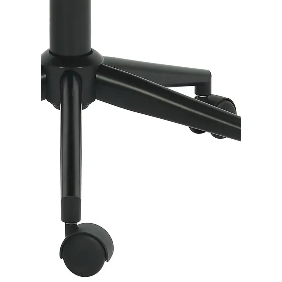 Bureaustoelen|Bureaustoelen-CLP Bureaustoel Harvest zwart Frame - Kunstleer (PVC) - walnoot/zwart