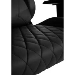 Gamestoelen-CLP Bureaustoel Keren zwart Frame - Echt leer - zwart