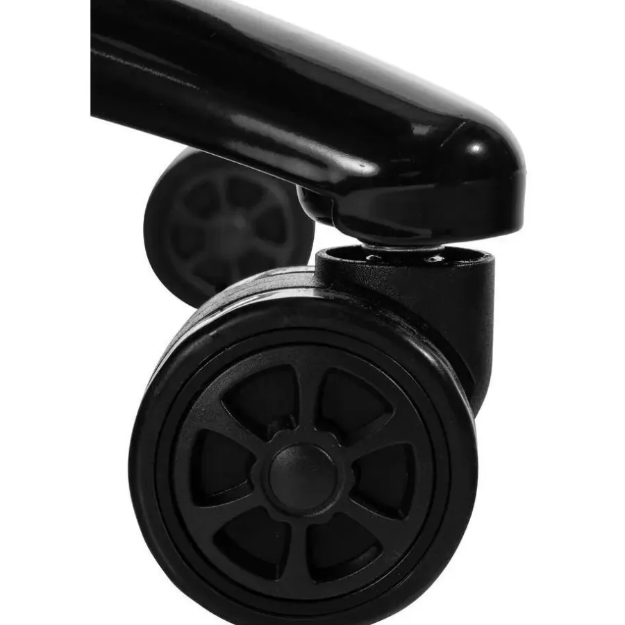 Gamestoelen-CLP Bureaustoel Keren zwart Frame - Echt leer - zwart