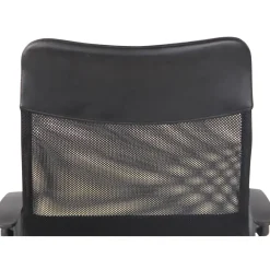 CLP Bureaustoel Korba chroom Frame - Microfiber - zwart