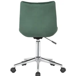 Bureaustoelen|Bureaustoelen-CLP Bureaustoel Medford Fluweel - groen