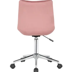 Bureaustoelen|Bureaustoelen-CLP Bureaustoel Medford Fluweel - roze