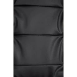 CLP Bureaustoel Oxygen chroom Frame - Kunstleer - zwart