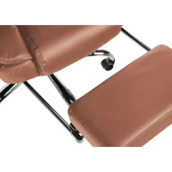 Bureaustoelen|Bureaustoelen-CLP Bureaustoel Oxygen Kunstleer - licht bruin