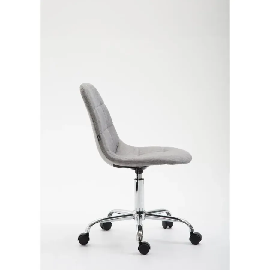 Bureaustoelen|Bureaustoelen-CLP Bureaustoel Reims Stof - grijs