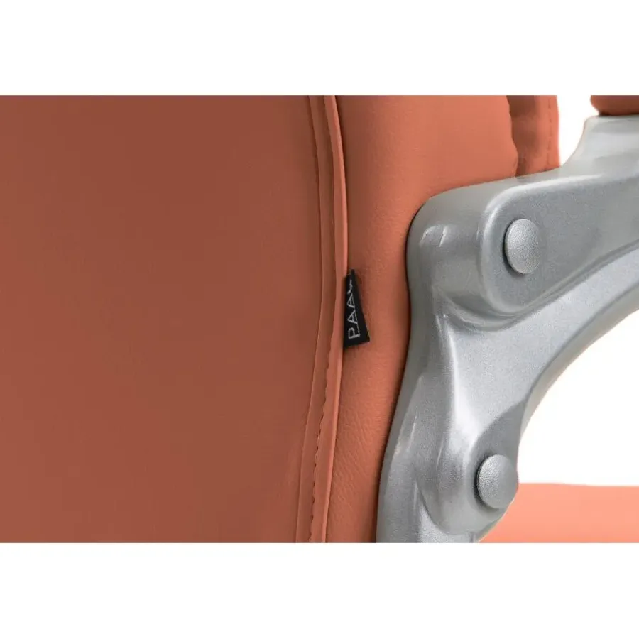 CLP Bureaustoel Texas V2 grijs Frame - Kunstleer - licht bruin