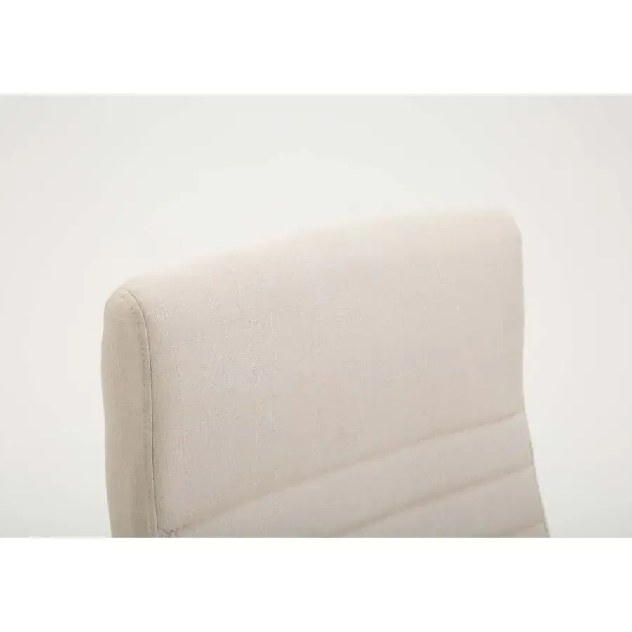 Bureaustoelen|Bureaustoelen-CLP Bureaustoel Valais Stof - creme