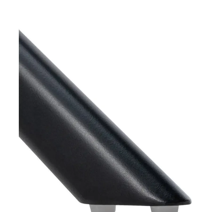 Eetkamerstoelen-CLP Eetkamerstoel Russel zwart Frame - Fluweel - donkergrijs
