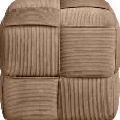 CLP Hocker Forinta Ribstof - taupe