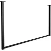 Kledingopbergers|Kledingrekken-CLP Kledingrek Fenton 60x100x7 cm - zwart