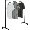 CLP Kledingrek Jersey 150x150x55 cm - zwart