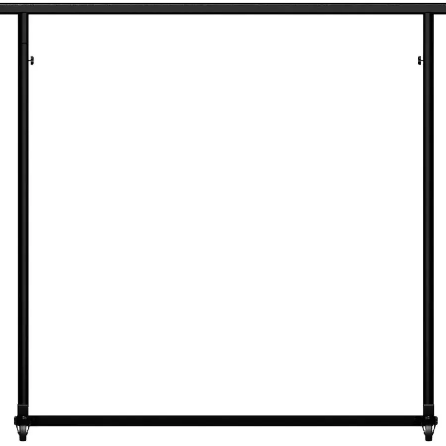 CLP Kledingrek Soran 120x120x50 cm - zwart