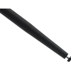 CLP Set van 2 Barkruk Dartford mat zwart Frame - Fluweel - donkergrijs
