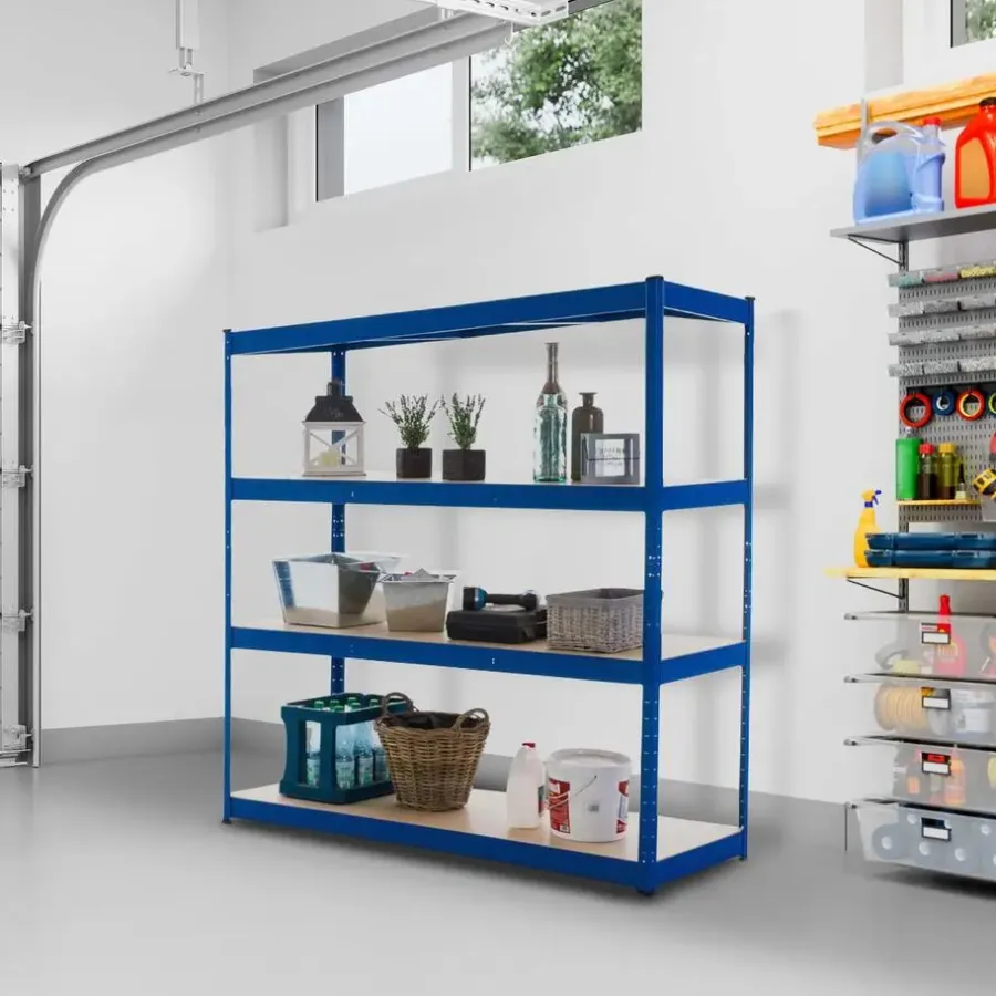 CLP Stellingkast regal Metaal - blauw