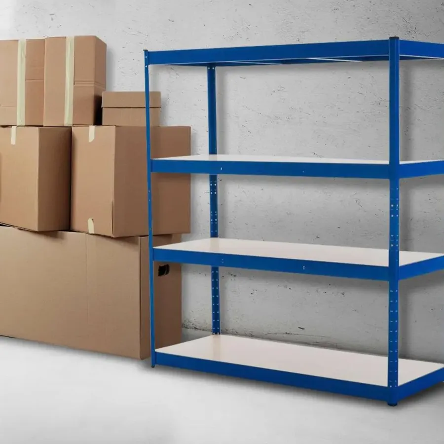 Stellingkasten-CLP Stellingkast Schwerlastregal Metaal - blauw