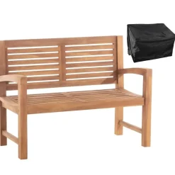 Tuinbanken-CLP Teakbank Teakbank 120 cm mit Abdeckhaube 120 cm