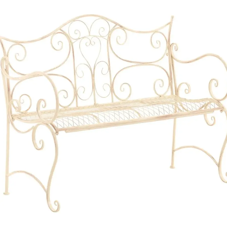 Tuinbanken-CLP Tuinbank Tara 113 cm - antiek/creme