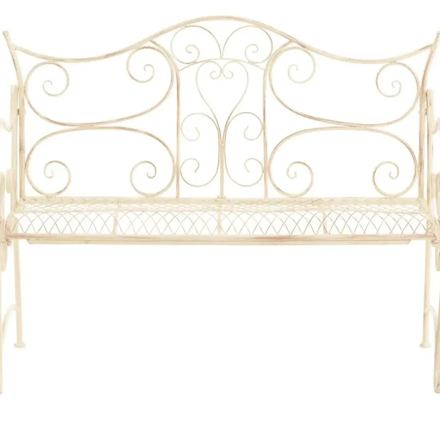 Tuinbanken-CLP Tuinbank Tara 113 cm - antiek/creme