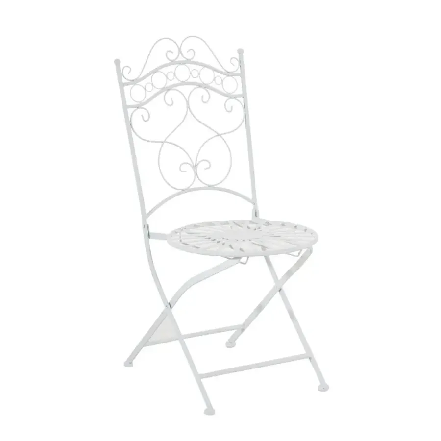 Bistro- & Balkonsets-CLP Tuinstoel Indra Wit