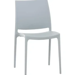 Tuinstoelen-CLP Tuinstoel Maya Zilverkleurig