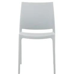 Tuinstoelen-CLP Tuinstoel Maya Zilverkleurig