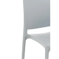 Tuinstoelen-CLP Tuinstoel Maya Zilverkleurig