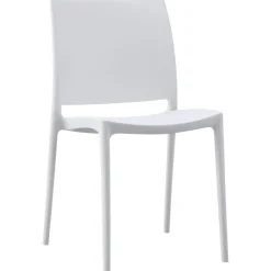 CLP Tuinstoel Meton Kunststof - wit