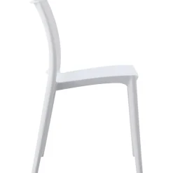 CLP Tuinstoel Meton Kunststof - wit