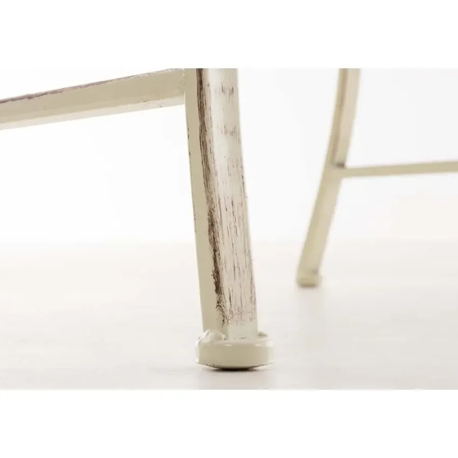 CLP Tuinstoel Punjab Metaal - antiek/creme