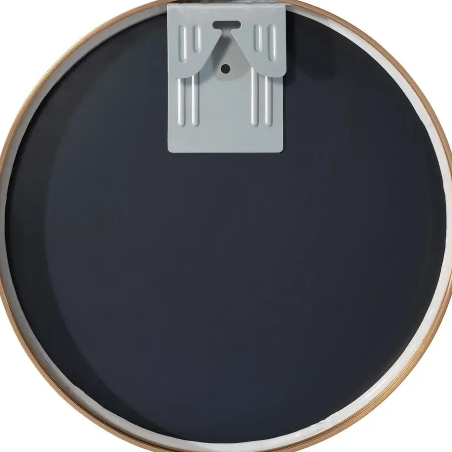 Spiegels-CLP Wandspiegel Elsie rond - Metaal - mat goud - 30cm