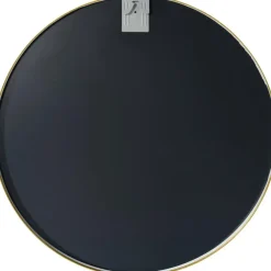 Spiegels-CLP Wandspiegel Elsie rond - Metaal - goudglans - 80cm