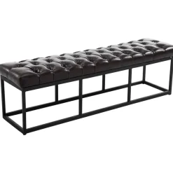 CLP 2-zits Bankje Amun 150 cm - bruin