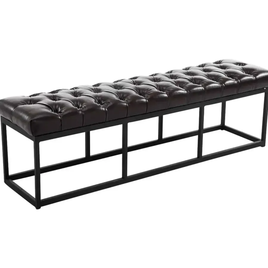 CLP 2-zits Bankje Amun 150 cm - bruin