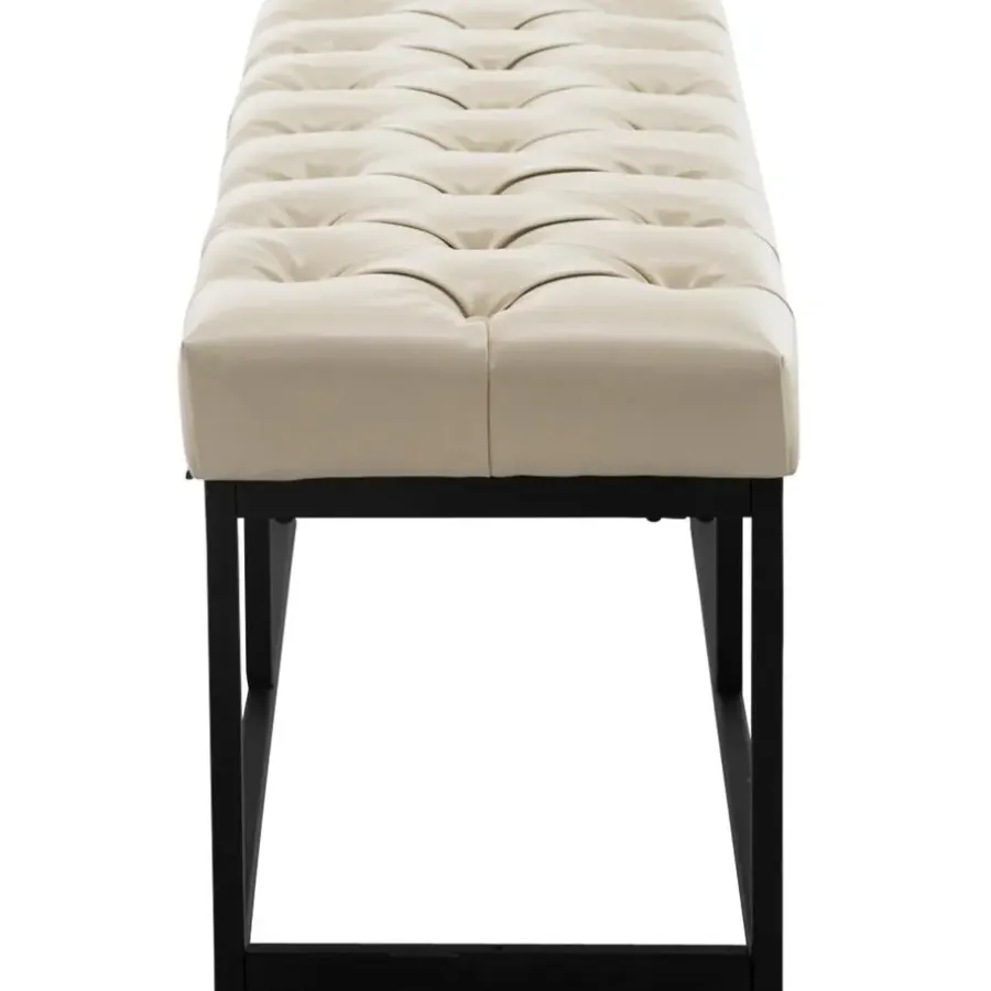 Bankjes-CLP 2-zits Bankje Amun 100 cm - creme