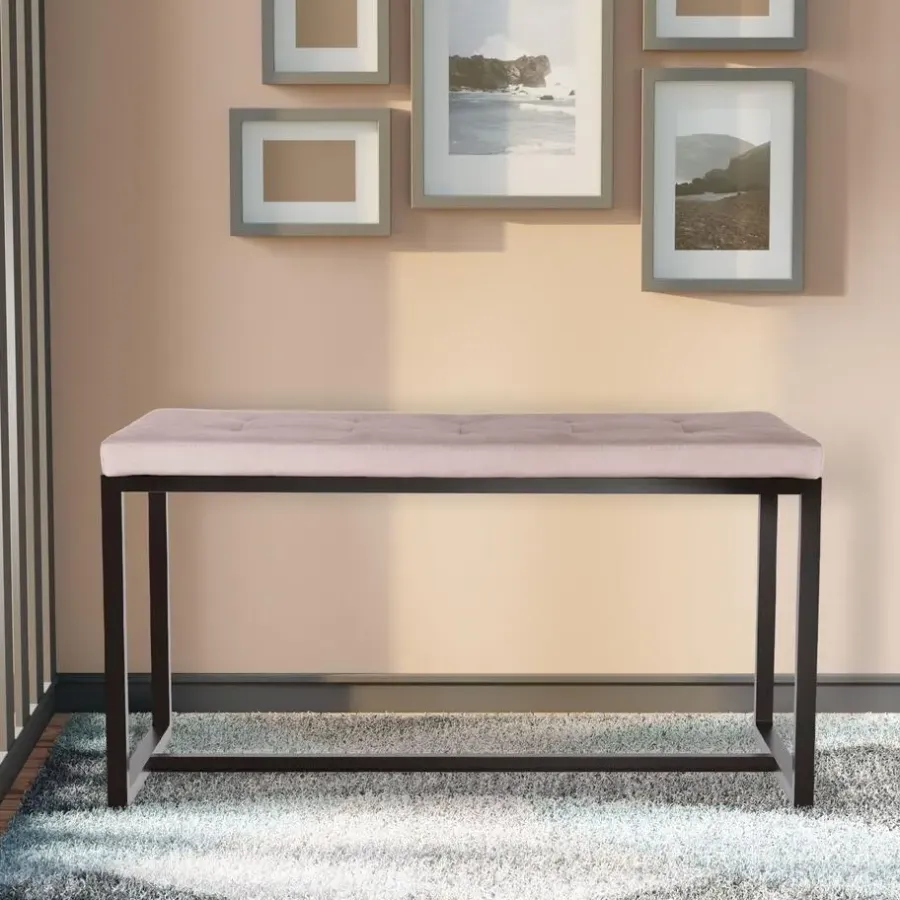 CLP 2-zits Bankje Barci 100 cm - licht grijs