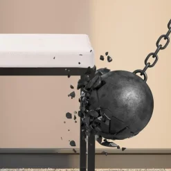 Eetkamerbanken-CLP 2-zits Bankje Barci 100 cm - wit