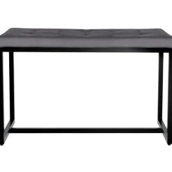 Eetkamerbanken-CLP 2-zits Bankje Barci 100 cm - donkergrijs