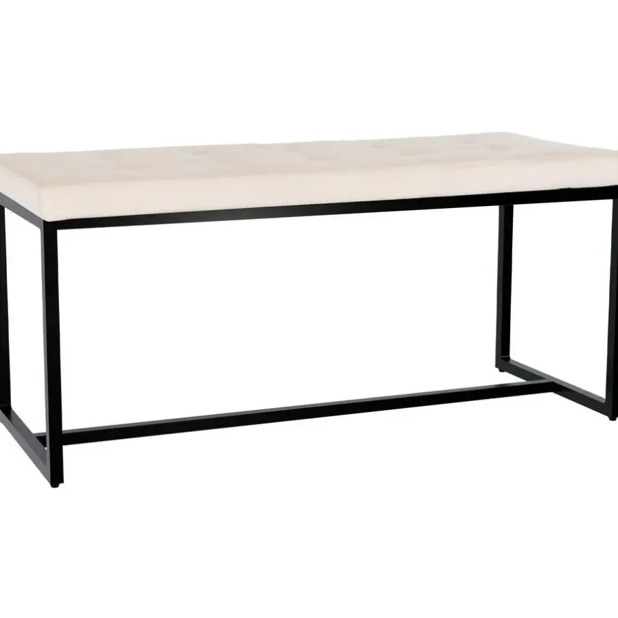 CLP 2-zits Bankje Barci 100 cm - creme